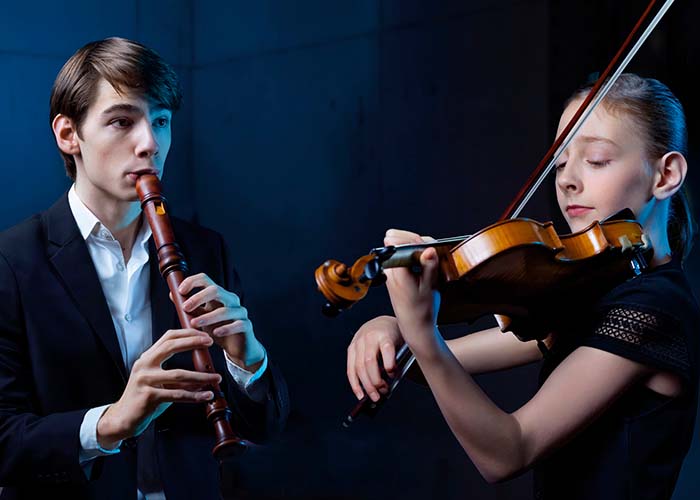 Jonge musici van het Haags Conservatorium